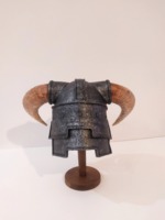 Casque Viking Arwin personnalisé fait main en acier avec cornes, qualité supérieure, casque grec portable pour déguisement d'Halloween, cadeau réutilisable pour amis, OEM