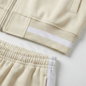 Conjuntos Deportivos Personalizados al por Mayor con Logotipo, Ropa Deportiva de Gimnasio, Felpa Técnica, Trajes de Entrenamiento, Conjuntos de Dos Piezas para Hombre de Talla Grande, Pantalones Deportivos para Correr - Product Image 5