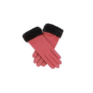 Gants d'hiver en cuir de mouton véritable coupe-vent pour femme, avec fourrure de renard véritable, design tendance pour la conduite en extérieur, vente en gros - Product Image 3