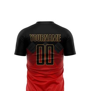Tenues de sport de haute qualité, ensembles d'uniformes de football personnalisés avec impression par sublimation, style haut de gamme, logo d'équipe, prix de gros - Product Image 2