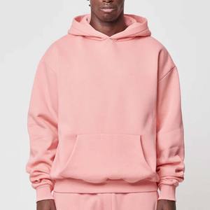 Sweat-shirt à capuche oversize pour homme en molleton français 100% coton, uni, vierge, de haute qualité, avec logo personnalisé - Product Image 6