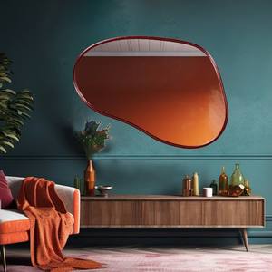 Espejo con forma de riñón, espejo de estanque, espejo asimétrico, espejo ondulado, espejo abstracto: una pieza llamativa para cualquier decoración - Product Image 6