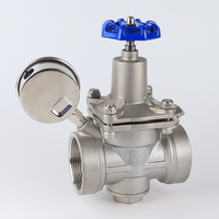 Nuevo producto Estructura de control de válvula reductora de presión de diafragma de acero inoxidable Dn15 para medios de agua