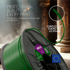 Filament d'imprimante 3D WINKLE PETG 1,75 mm 1 kg FDM Haute résistance aux chocs Impression facile Fabriqué en Europe Tolérance de 0,05 mm 220-240 - Product Image 3