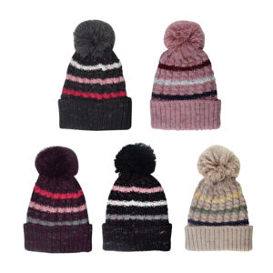 หมวกถักสำหรับตั้งแคมป์กลางแจ้งหมวกถักนิตติ้งหมวกถักบุนุ่มพิเศษหมวกฤดูหนาวหมวกอบอุ่นหนา - Product Image 1