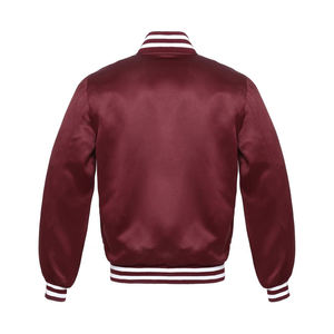 Blouson bombardier en satin élégant avec couleurs dégradées et sensation légère pour les saisons de transition fabriqué au Pakistan - Product Image 2