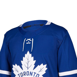 Maillot de hockey ample vintage à séchage rapide tissu en maille double couche maillots de hockey sur glace à manches longues pour hommes - Product Image 4