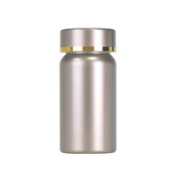 Couvercles de bouteilles en acrylique écologiques de 60ml de qualité alimentaire personnalisés pour pilules comprimés de capsules de médicaments gel pots de bonbons en plastique polyvalent