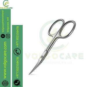 Nail <b>Scissors</b> with Sharp Curved Blade - Nail Maintenance Toenail and Fingernail <b>Scissor</b> with Ergonomic Design for Men & Women - Product Image 1