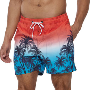 Shorts de planche XS imprimés sur tout le pourtour avec motif personnalisé, respirants, en nylon, pour l'entraînement de gymnastique, élastiques, taille moyenne, deux poches zippées, style décontracté - Product Image 5