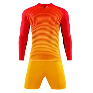 Venta al por mayor kit de fútbol personalizado transpirable XS tamaño impreso Technics sublimación Jersey con pantalones cortos conjuntos de uniformes de fútbol originales - Product Image 5