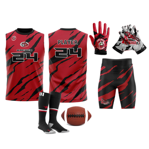 เครื่องแบบ7v7ฟุตบอล7v7โลโก้ผลิตตามแบบใหม่ชุดยูนิฟอร์มฟุตบอลระบายอากาศได้ดีพิมพ์ซับลิเมชัน - Product Image 4