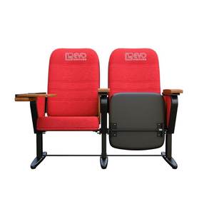 เก้าอี้หอประชุม EVO1101MB ดีไซน์คลาสสิกพร้อมแท็บเล็ตสำหรับใช้ในมหาวิทยาลัยโรงเรียนโรงภาพยนตร์โรงพยาบาลห้องบรรยายใช้ในโรงละคร - Product Image 4