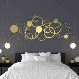 Miroir mural moderne personnalisé style luxe grande décoration murale décoration intérieure minimaliste cadeau de fête des mères - Product Image 1
