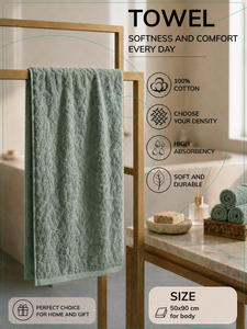 Serviette de toilette Arvis Factory Direct Will Grace Terry 50x90cm 100% coton local de qualité supérieure, motif léopard, vente en gros - Product Image 1
