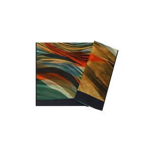 Ensemble de foulards de mode colorés 75x200 en soie et coton - Product Image 1