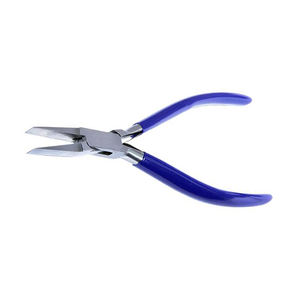 German Stainless Steel <b>Flat</b> Jewelry Tools Hand Tools <b>Flat</b> <b>Nose</b> <b>Pliers</b> Ring Wire Bending Looping Jewelry <b>Plier</b> - Product Image 6