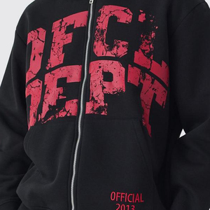 Ensemble de deux pièces pour l'entraînement, survêtement de sport personnalisé, vêtements de sport, vêtements de jogging, survêtements à fermeture éclair pour hommes, survêtement bon marché pour homme - Product Image 5