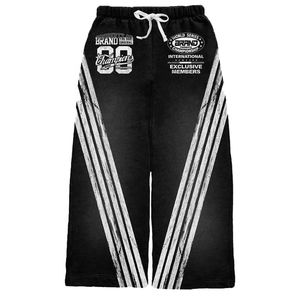 Conjunto Deportivo Informal de Invierno Unisex Personalizable 2025, Ligero, Estilo Urbano, Pantalón Holgado, 100% Algodón - Product Image 2