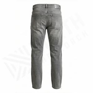 Jeans en tissu extensible Denim offrant un confort parfait pour les hommes modernes, pantalon de couleur personnalisée de haute qualité, vente en gros de couleur personnalisée - Product Image 2