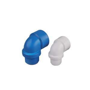 Coude 90 ° en PVC personnalisé avec filetage interne/externe-Connecteur de tuyau <span class=keywords><strong>d</strong></span>'alimentation en <span class=keywords><strong>eau</strong></span> Schedule40 Coude 1/2 en PVC à 90 degrés - Product Image 4
