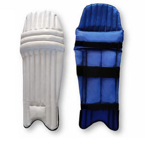 High Quality Comfortable <b>Light</b> Weight Cricket Pad Leather Made Sports Wear Cricket <b>Batting</b> Pads For Sale Made In Pakistan - Product Image 2