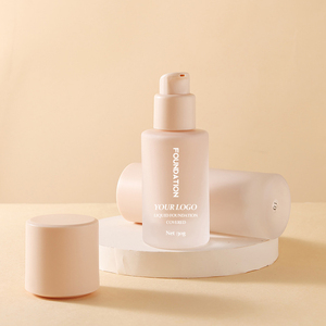 รองพื้นแบบน้ำฉลากส่วนตัว รับผลิตแบบ OEM ODM ปกปิดเต็มที่ เนื้อแมตต์ ขายส่ง ราคาโรงงาน - Product Image 6