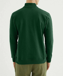 Wholesale <b>Mock</b> <b>Neck</b> High Quality Sweatshirt Heavyweight Cotton Sweatshirt Custom Logo Oversized Crewneck Sweatshirt - Product Image 4