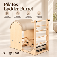 Pilates Ladder Barrel Kayu Maple Premium untuk Fleksibilitas Studio, Keseimbangan, dan Latihan Inti Pilates Reformer