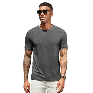 Camiseta sin mangas informal para hombre, cuello redondo clásico, 100% algodón, de secado rápido, ecológica, cómoda, para uso diario, verano y entrenamiento. - Product Image 2