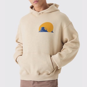 Sudadera con capucha holgada de calidad superior para hombre, Sudadera con capucha con logotipo personalizado de fabricante personalizado de gama alta para hombre - Product Image 1