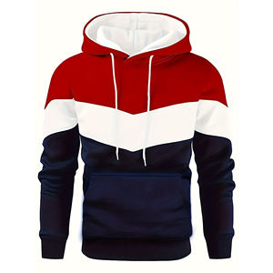 Sudadera con capucha de rizo francés de gran tamaño de alta calidad, sudaderas con logotipo personalizado, ropa de calle Unisex, estampado de espuma gruesa y pesada para hombres - Product Image 3