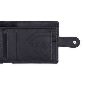 Cartera de cuero PU para hombre de calidad superior del fabricante superior Tasa de fábrica Diseño popular Color personalizado Tipo de cierre abierto - Product Image 2