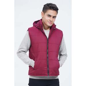 Men's AGATHON Waterproof Winter Parka Plus Size Hooded Puffer <b>Jacket</b> Zipper Closure Cotton Polyester Filling Logo Print - Product Image 5