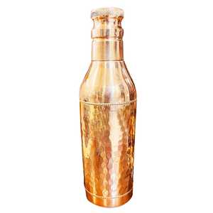 Botella de agua de cobre puro de alta calidad, accesorios y vasos, botella decorativa para agua potable, botella de cobre - Product Image 1