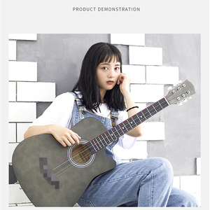 <span class=keywords><strong>Guitare</strong></span> <span class=keywords><strong>acoustique</strong></span> de 41 pouces, cordage <span class=keywords><strong>acoustique</strong></span> personnalisé, <span class=keywords><strong>guitare</strong></span> électro-<span class=keywords><strong>acoustique</strong></span> - Product Image 5