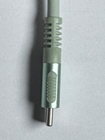Câble de données OEM à charge rapide magnétique, conducteur en cuivre blindé à 4 cœurs, matériau TPE, vert, 66W 5V 3A, USB Type C vers Type C, silicone