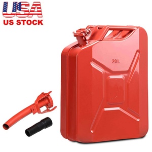 Contenitore di carburante in metallo a prova di perdite a Gas da 20L/5 gal per auto, generatori e kit di sopravvivenza 20L Jerry Can per benzina/Diesel - Product Image 1
