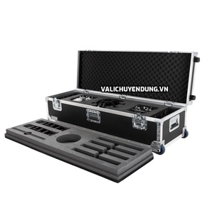 Estuche de aluminio OEM DE FÁBRICA DE Vietnam, estuche de pistola de uso múltiple personalizado, estuche de transporte, protección contra golpes, espuma precortada - Product Image 3