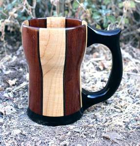 BOOST POPULAR ASSURING Tasse en bois Qualité supérieure Design moderne Parfait pour le thé, le café, le vin et la bière de Falak - Product Image 2