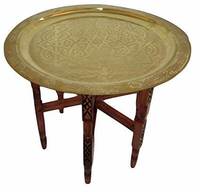 Table basse marocaine en forme de tambour, plaqué argent, Design attrayant, style ancien, offre spéciale, 2020