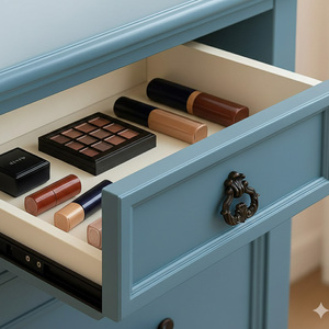 Poignées de tiroir multifonctionnelles contemporaines de luxe en alliage de zinc, finition or brossé chromé, pour armoires de cuisine - Product Image 6