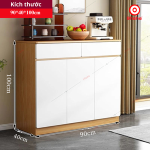 Gabinetes de cocina de MDF de estilo simple - TB072 - Product Image 1