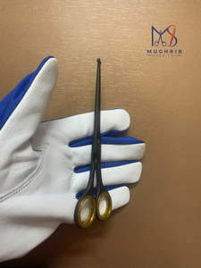 Ciseaux professionnels pour animaux de compagnie, lame droite en acier inoxydable - Product Image 2