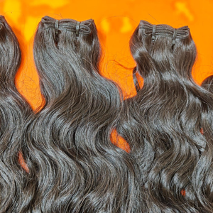 Extensions de Cheveux Humains Indiens Ondulés de 16 Pouces, Mèches Humides et Ondulées de Haute Qualité, 100% - Product Image 5