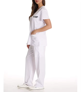 Conjunto de Uniformes Médicos de Primera Calidad para Mujer, Uniforme de Hospital Unisex para Personal de Salud, Diseño Personalizado al por Mayor - Product Image 5