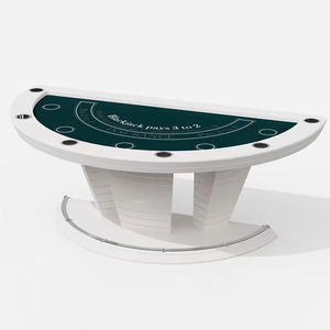 Table de Blackjack personnalisée de luxe moderne, Table de Blackjack personnalisée, vente de Casino de meilleure qualité - Product Image 5