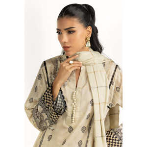 Conjunto de Traje de 3 Piezas con Estampado Jacquard Lurex para Mujer IUSTKSD-1357 - Product Image 5