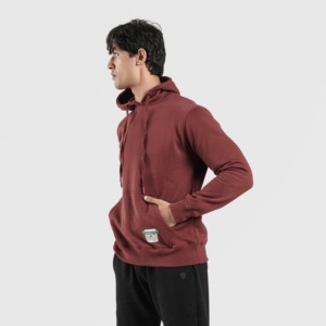 Sudadera con Capucha Maroon Impulse 100% Algodón French Terry Tallas XXS-6XL Estampado de Silicona con Patrón Sólido Tela de 320gsm Garantía Comercial - Product Image 3