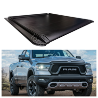 Nouvelle benne arrière rétractable électrique manuelle DODGE RAM 2019+ en alliage d'aluminium, accessoires UTE, anti-pression, roulante, étanche